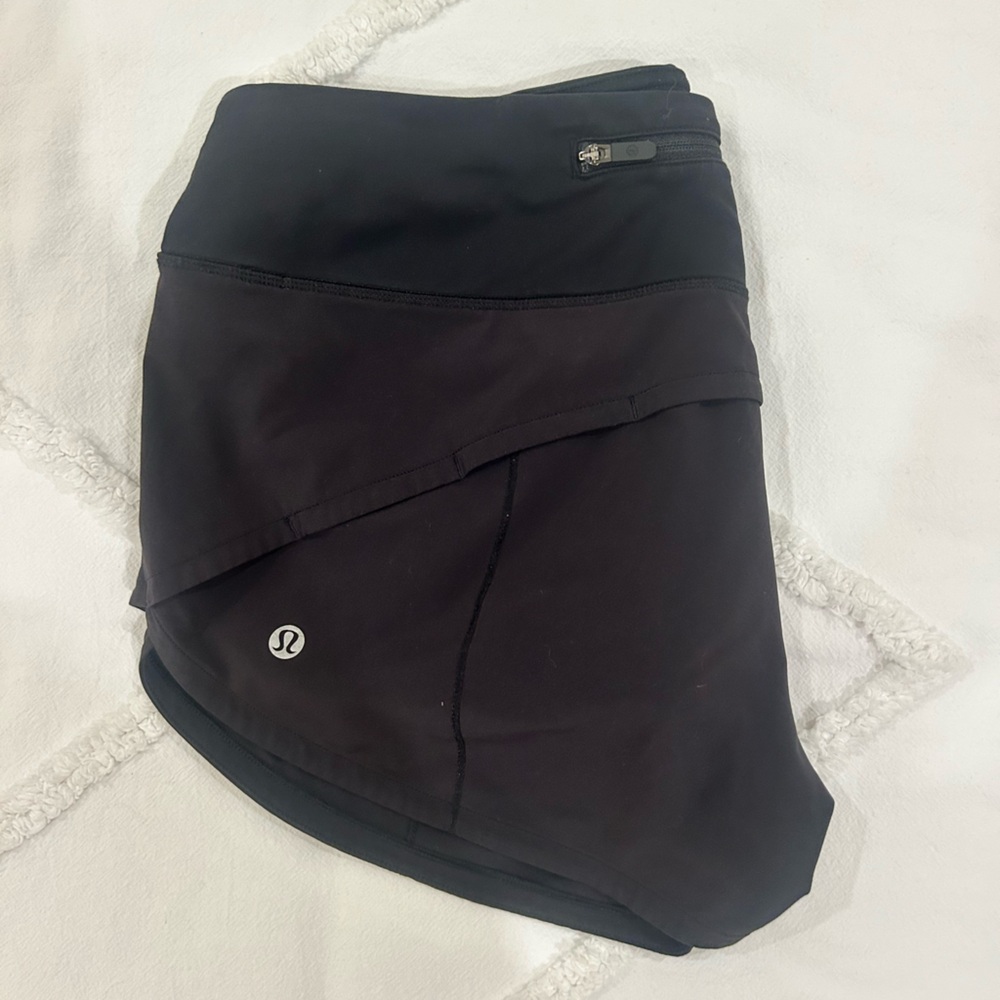 Lululemon Speed Up 2.5” Black Shorts